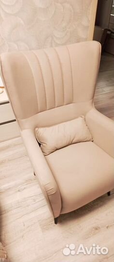 Кресло велюр новое