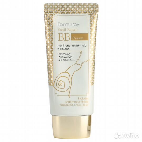 Farm Stay BB Крем для лица с муцином улитки 50мл