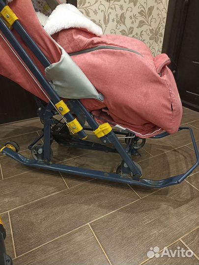 Санки-коляска Ника 7-3
