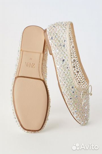 Балетки zara для девочки 33