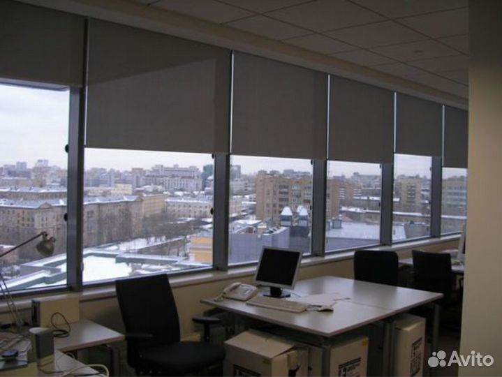 Рулонные шторы день ночь