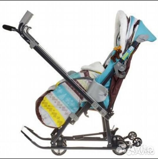 Санки коляска nika