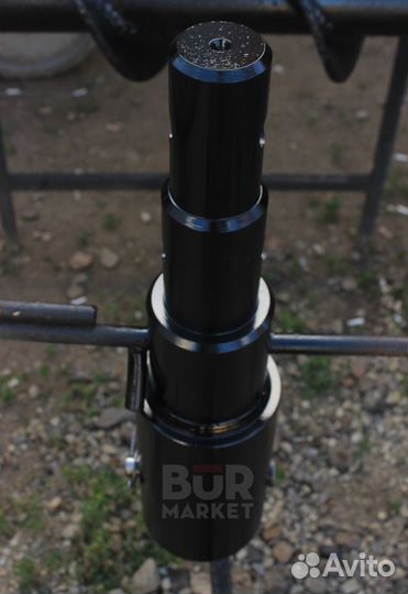 Переходник для монтажа винтовых свай hydra