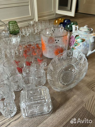 Посуда из хрусталя и стекла