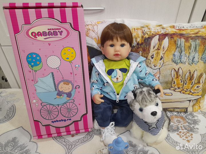 Кукла Пупс Реборн, мальчик Марти, 45 см