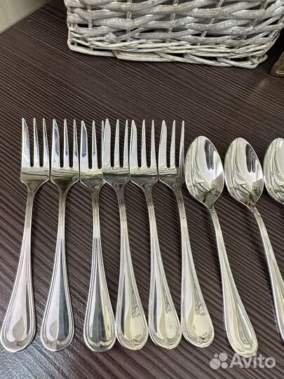 Чайные ложки и десертные вилки Barenthal Франция