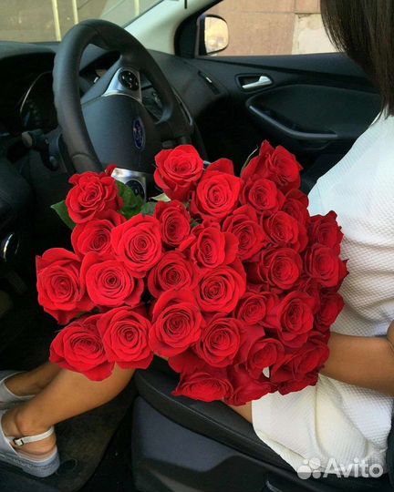 Цветы розы букет