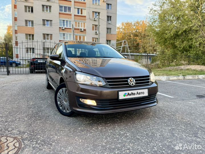 Volkswagen Polo 1.6 AT, 2016, 68 000 км