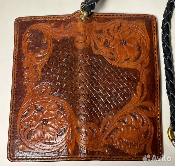 Портмоне мужское ручной работы