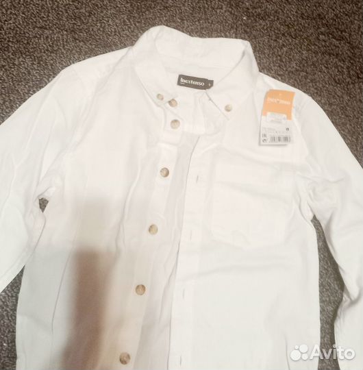 Рубашка для мальчика 128