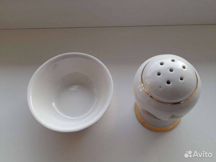 Набор для специй фарфор времён СССР Бронь