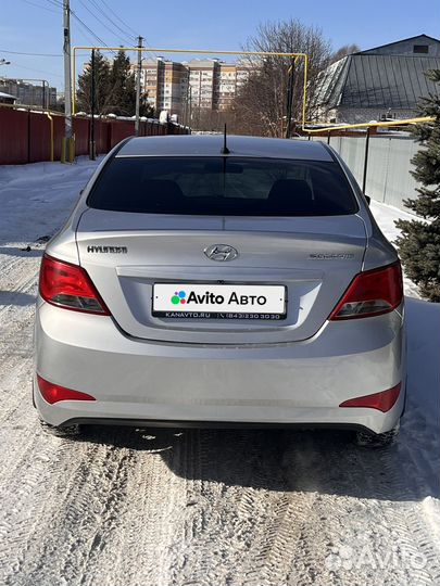 Hyundai Solaris 1.4 AT, 2014, 182 525 км