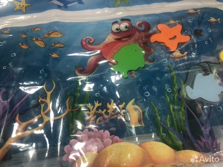Развивающи игровой водный коврик