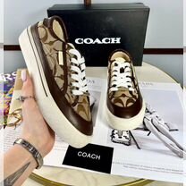 Кеды женские coach натуральные