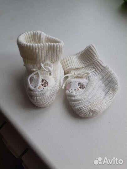 Носочки для новорожденного