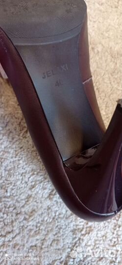 Туфли женские кожаные 40