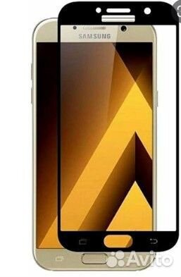 Защитное стекло 5D с полной проклейкой на Samsung