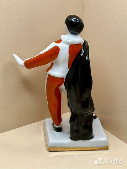 Статуэтка Арлекин, Пьеро. дфз Вербилки