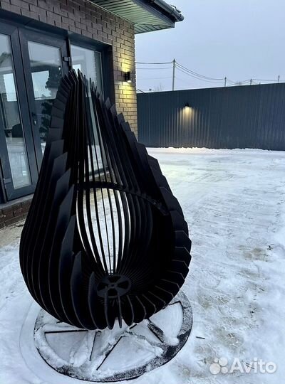 Костровая чаша на ножках