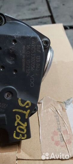 Дросельная заслонка volkswagen passat b6 1.8