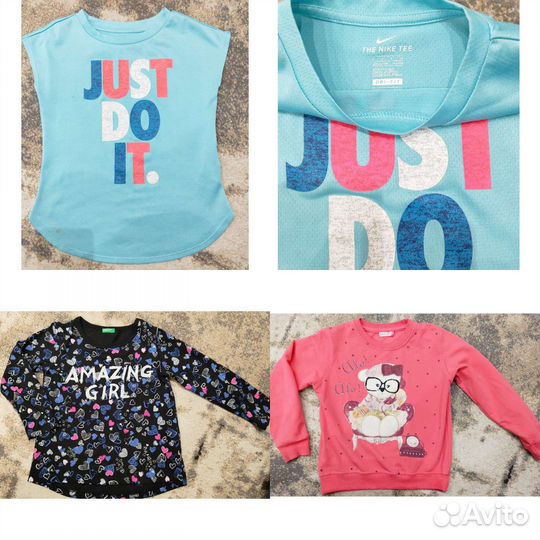 Детские вещи пакетом для девочек 116 122