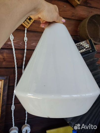 Плафон стекло времён СССР