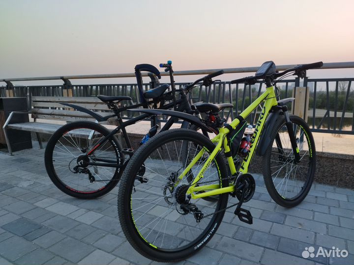 Детское велосипедное кресло, переднее