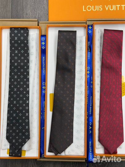 Галстук из шелка Louis Vuitton Premium