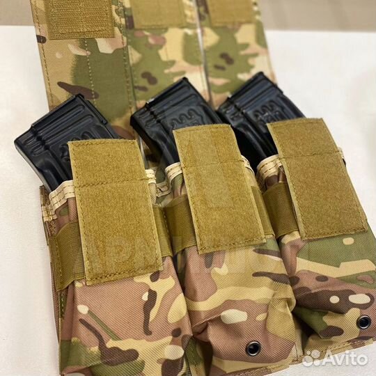 Подсумок тройной закрытый под ак, мультикам