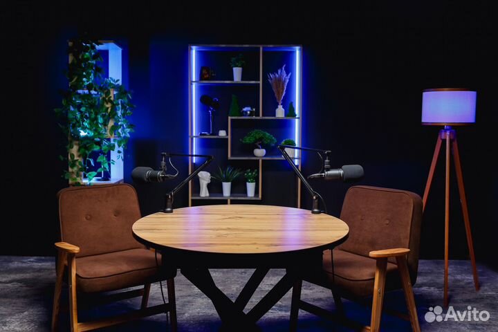 Видеостудия, запись интервью, подкастов, курсов