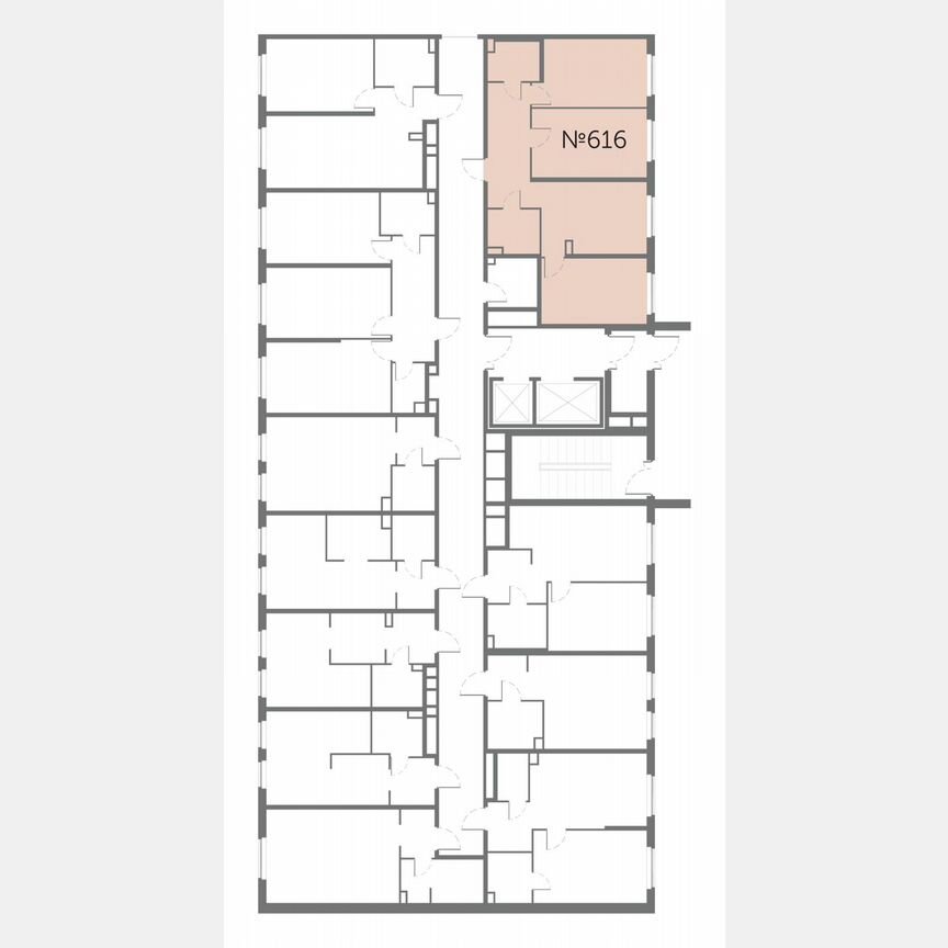 3-к. апартаменты, 71,6 м², 13/17 эт.