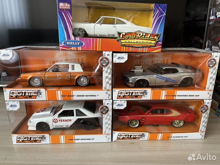 Jada Bigtime Muscle cars 1:24