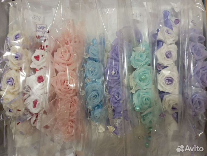 Венок на голову из цветов