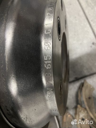 Комплект тормозных дисков на touareg nf