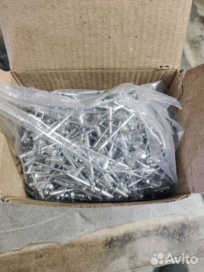 Заклепки вытяжные (алюминий/ сталь) 4х8 упаковка 1