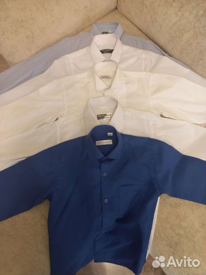 Рубашки на мальчика 122 128