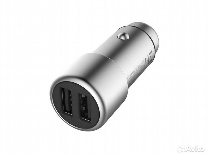 Автомобильная зарядка Xiaomi QC 3.0 2USB