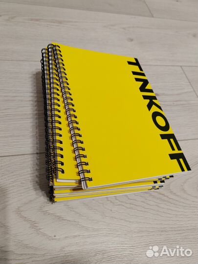 Блокноты tinkoff на кольцах 10шт