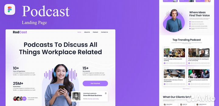Вёрстка сайта на html/CSS по макету Figma