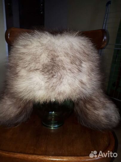 Мужская шапка песцовая