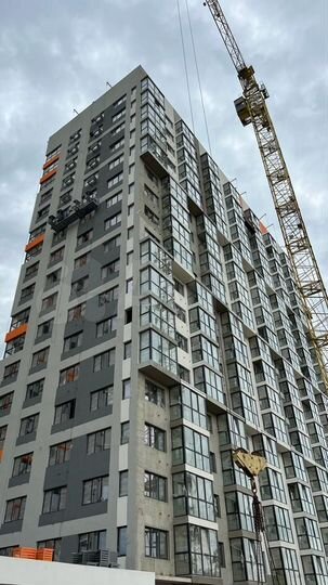 1-к. квартира, 36,6 м², 2/25 эт.