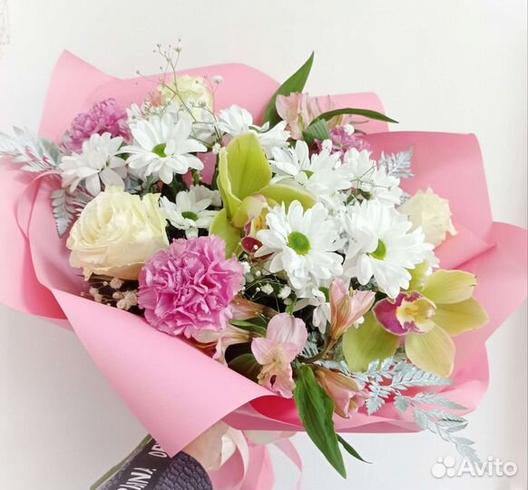 Букет цветов, красивый нежный букет