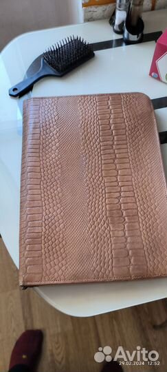 Папка кожаная СССР