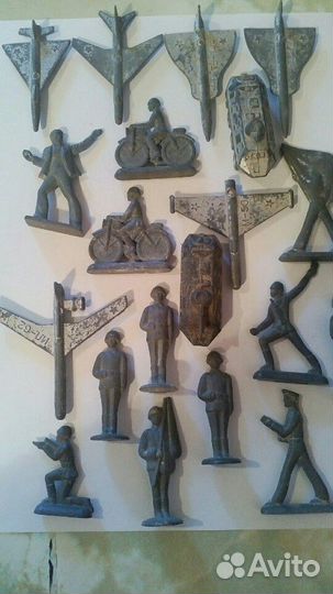 Солдатики металлические