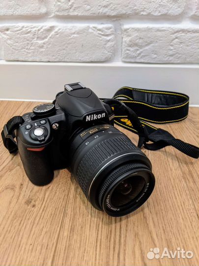 Зеркальный фотоаппарат nikon d3100