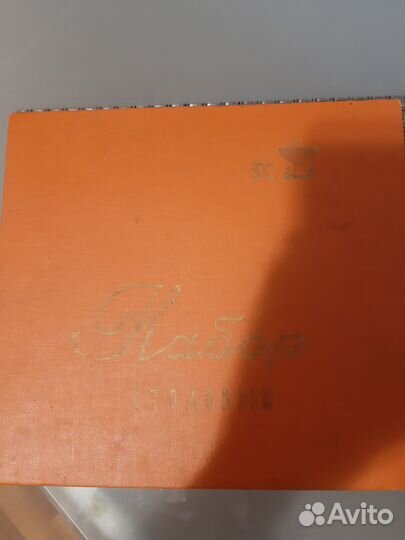 Набор столовых приборов мельхиор СССР