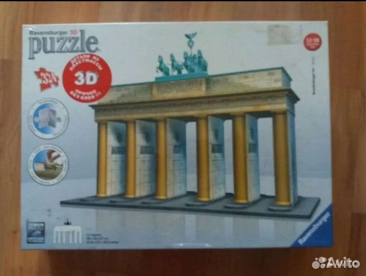 Новые 3D пазлы 12+