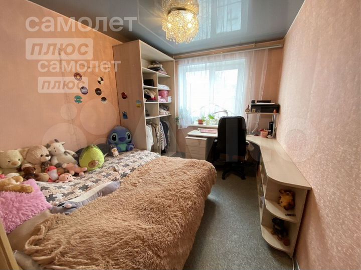 3-к. квартира, 68 м², 4/9 эт.