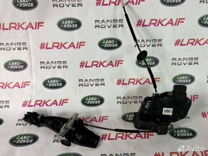 Замок боковой двери передний правый Land Rover
