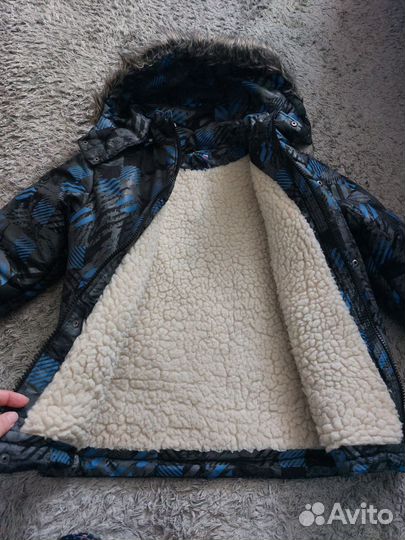 Куртка зимняя на мальчика 146